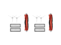 Conjunto De 2 Acessórios Para Aspirador De Pó Robô Xiaomi Roborock: Escova Principal, Filtros, Escovas Laterais E Esfregão._ptg