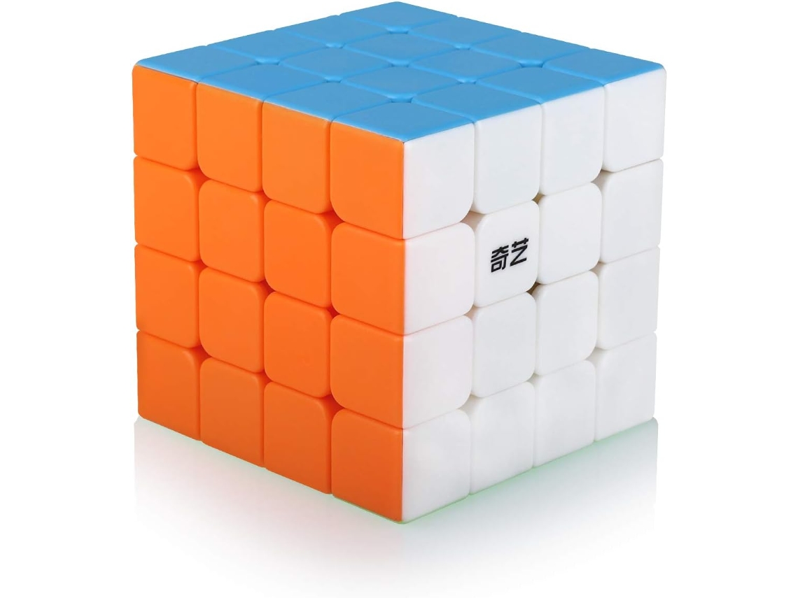 Cubo Mágico 4x4 4x4x4 Sem Adesivos