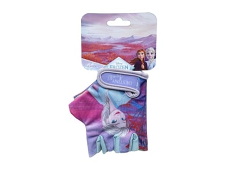 Guantes Ciclismo Infantis Frozen Ii Para Meninas Lubex