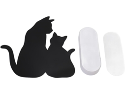 Luminária Noturna Led Em Formato De Gato, Ativada Por Som, Com Sensor