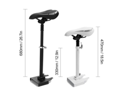 Saddle Ajustável Em Altura Plegável Patinete Elétrico M365
