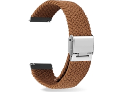 Bracelete Entrançada Ajustável para Garmin Move Style Castanho