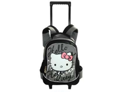 Mochila BI-JOY com Rodas Cinza Face Logo Kt