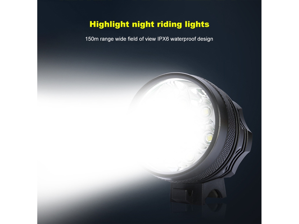Farol Dianteiro para Bicicleta com 7 Led | S/MARCA