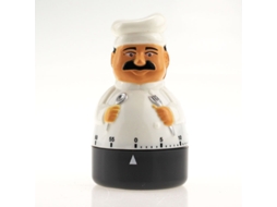 Temporizador De Cozinha Mecânico Em Formato Chef