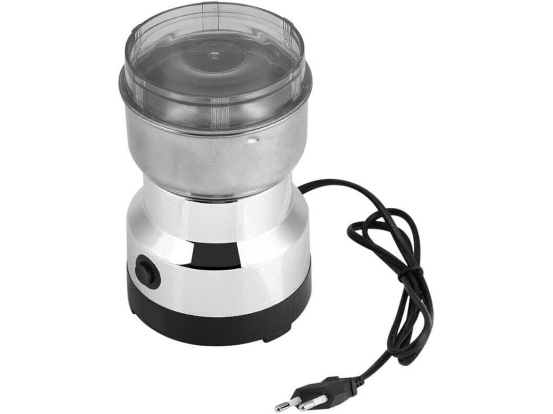 Moedor De Café Portátil Aço Inoxidável, Lâminas De Aço Inoxidável, Para Grãos De Café, Uso Doméstico, Escritório E Viagens