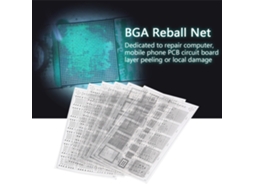 Plantilla De Reball Para Rede De Máscara De Soldadura Ferramenta De Reparação De Cpu Chip Bga Para Kit De Pintura Desprendida