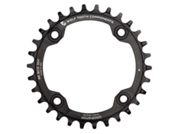 Simétrico Anel de Corrente 96 Bcd Preto 34Twolf Tooth