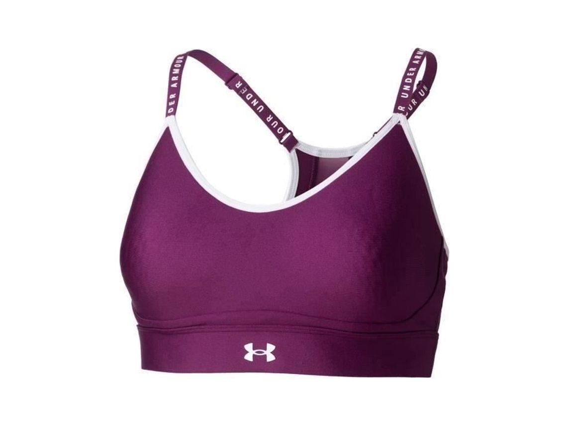 Brassiere - Under Armour - Infinity - Suporte leve - Mulher - Violet