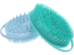 Escovas De Silicone Para O Corpo Soimiss, Acessório Higiênico Versátil, Conjunto Com 2 Unidades Para Banho, Esfoliação E