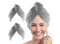 Touca De Cabelo Feminina De Microfibra Com Rpida Absoro E Secagem Rpida. Nostalgia88