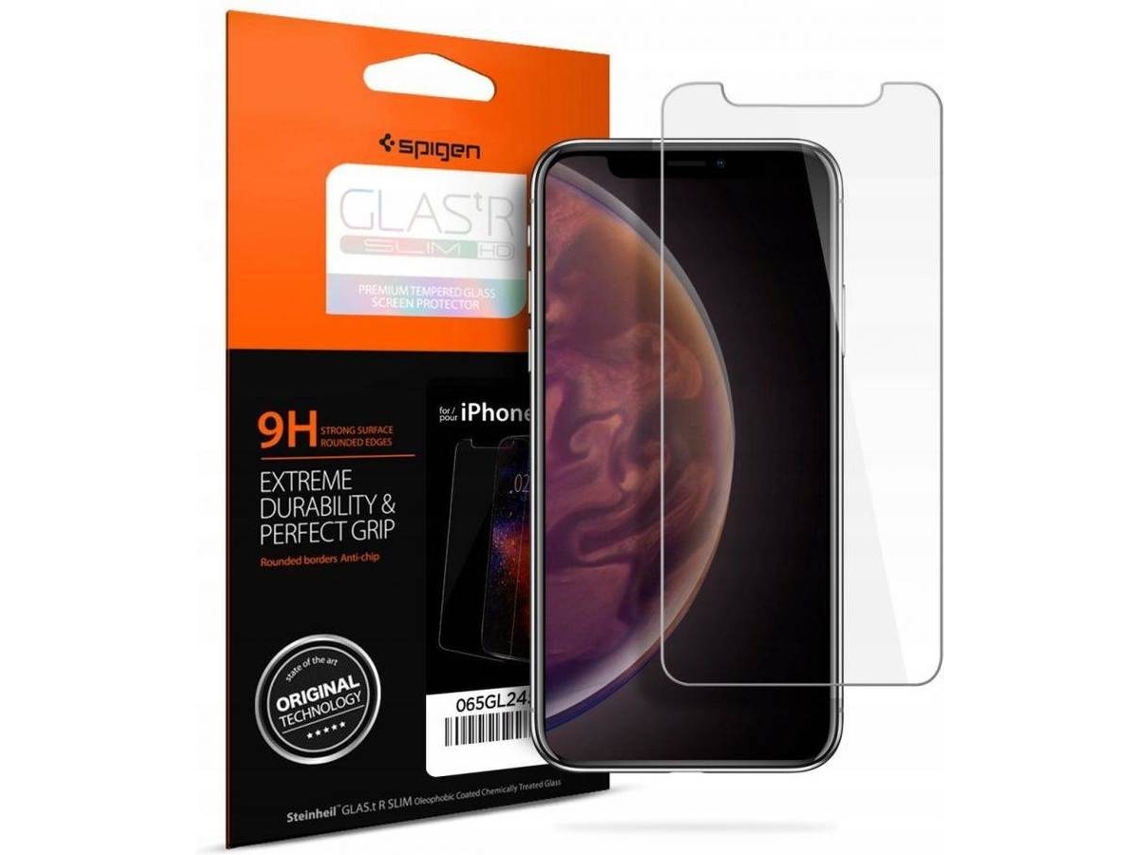 Película Vidro Temperado iPhone XR SPIGEN