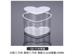 Taças de Champanhe Descartáveis de Plástico Transparente para Festas.140ml gd 7745 Tampa Transparente com Cúpula YUNZII