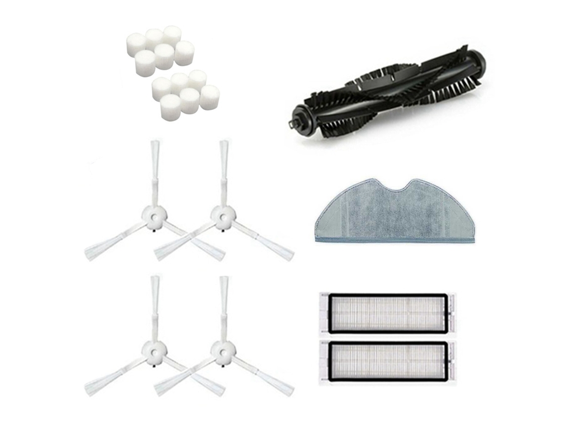 Robô aspirador de pó escova filtro hepa mop pano tanque água filtro para 360 s5 s7 aspirador robótico acessórios