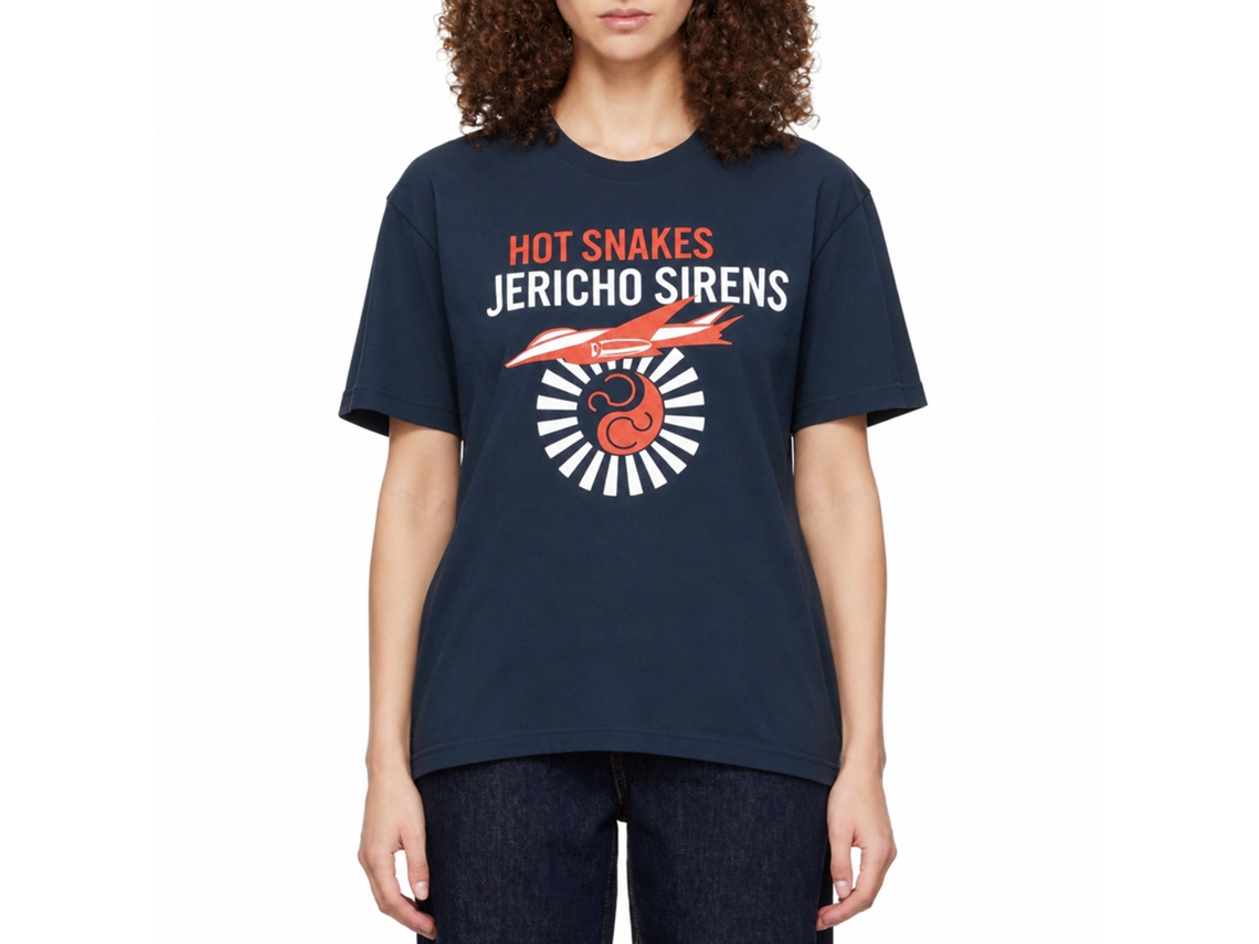 Hot Snakes Jericho Sirens Jet T-shirt Unisex Adults Size:xxl
