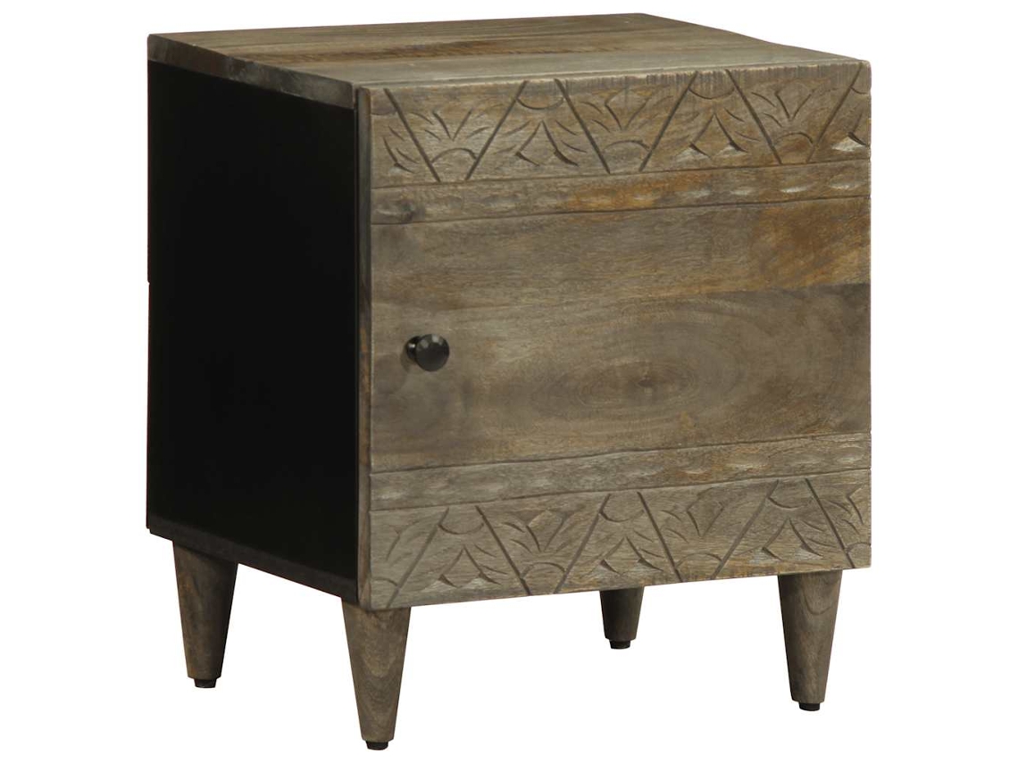 Maison Exclusive - Mesas De Cabeceira Cinzento Claro 2 Pcs 40x33x46 Cm