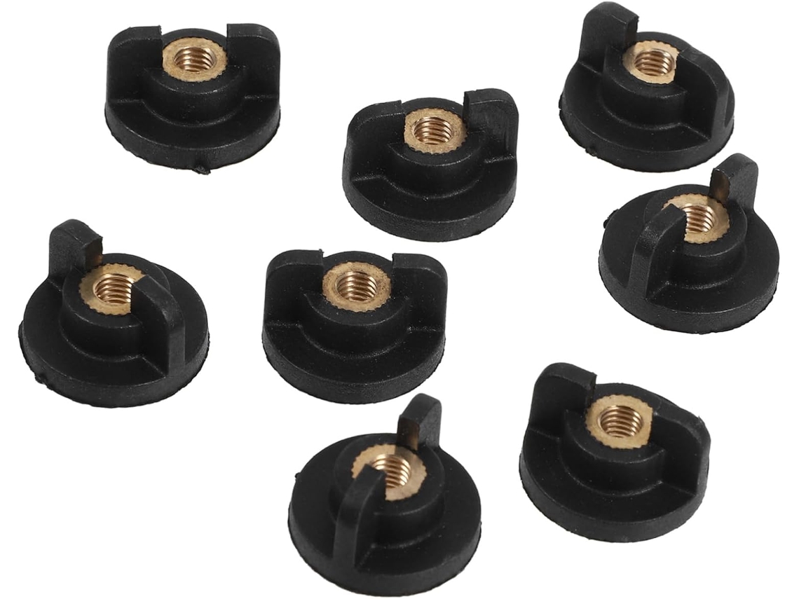 Conjunto De 8 Peças De Acessórios De Reposição Para Motosserra: Porcas, Tampa Do Cilindro E Trava.
