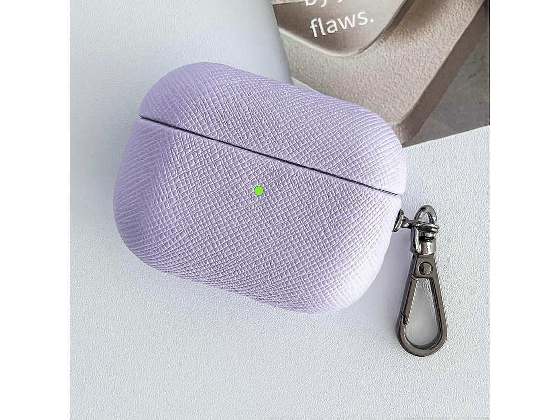Camada Protetora para Fone de Ouvido Bluetooth em Couro Pu com Textura Cruzada GIECY