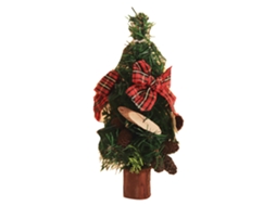 Laxiscreed Árvore De Natal De 26cm Para Mesa, Decoração Festiva E Compacta Para O Natal