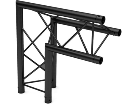 Armadura ALUTRUSS DQ3-SPAC21 2 Vias 90°´bk