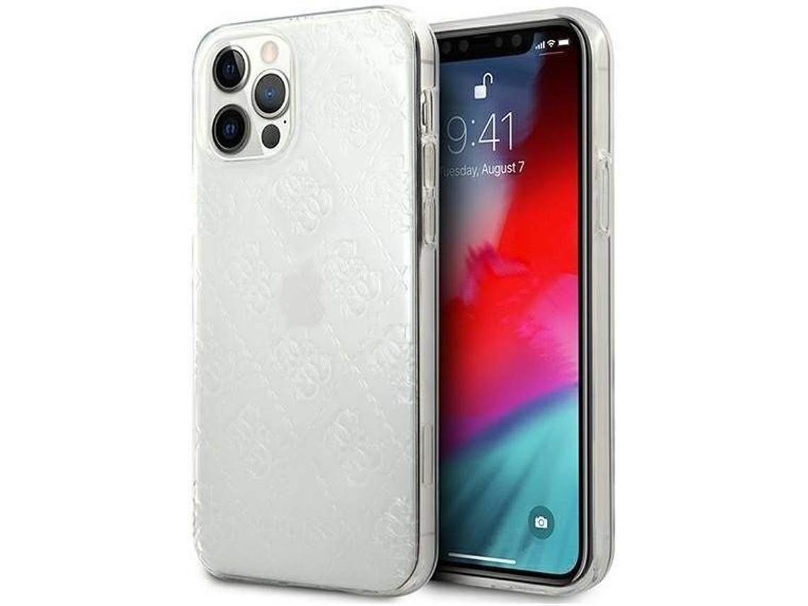 Capa Apple iPhone 12 Pro Max GUESS Hardcase Transparente