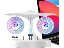 Ventilador De Mesa Para Ambientes Pequenos Com Carregamento Usb,