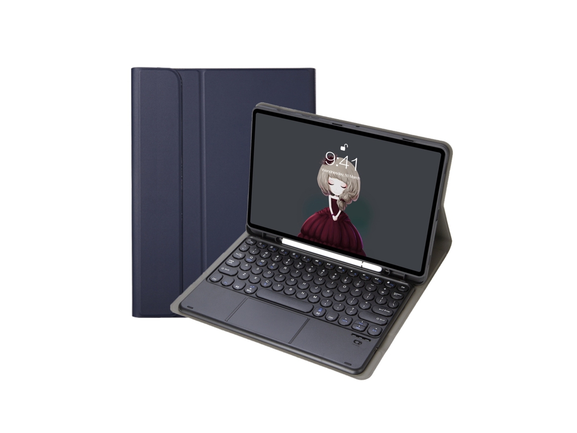 Lurelia Capa Com Teclado Bluetooth Para Ipad Pro 10.5 Com Retroiluminação Colorida E Toque