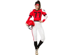 Fato de Mulher DISFRAZZES Jogadora Rugby (Tam: S)