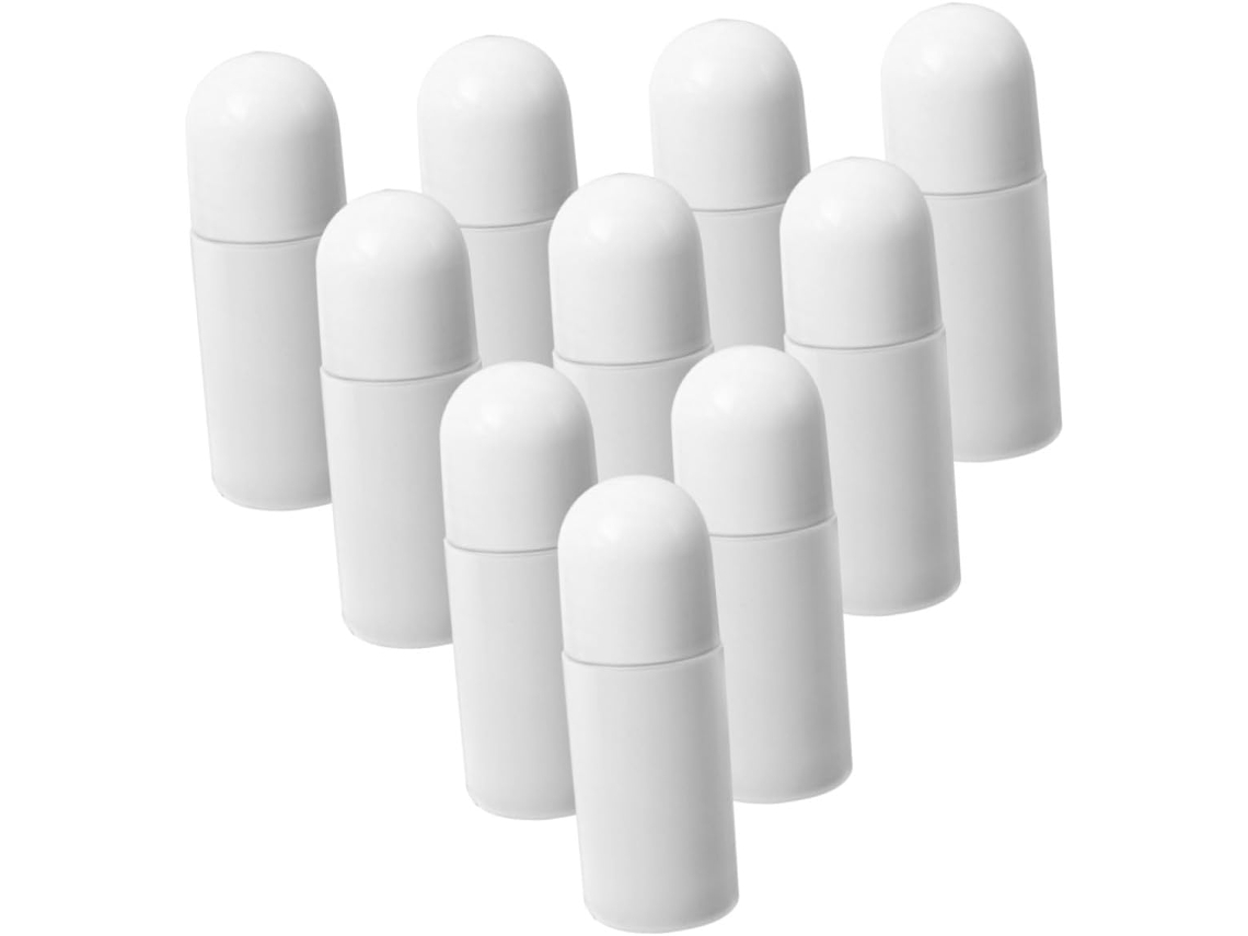 Conjunto De 10 Peças De Frascos Roll-on Recarregáveis, Frascos Para Amostras, Perfume Com