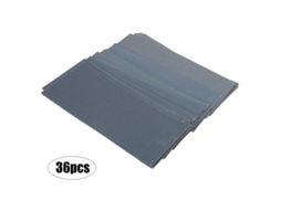 Conjunto De 36 Folhas De Lixa Abrasiva Para Polimento, Grãos 400 A 3000 Aquaforge