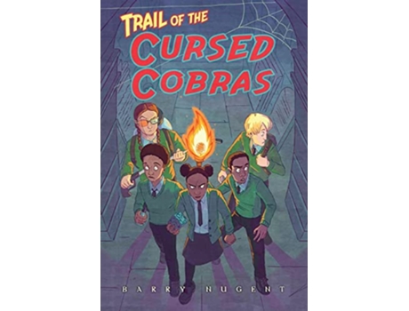 Livro Trail of the Cursed Cobras de Barry Nugent (Inglês)