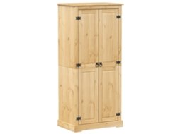 Maison Exclusive - Roupeiro Corona 76x50x170 Cm Madeira De Pinho Maciça