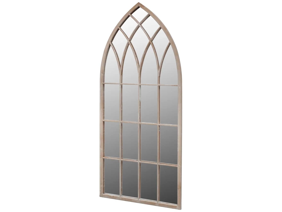 Vidaxl Espelho Jardim Gótico Arqueado 50x115cm Uso Interior/exterior