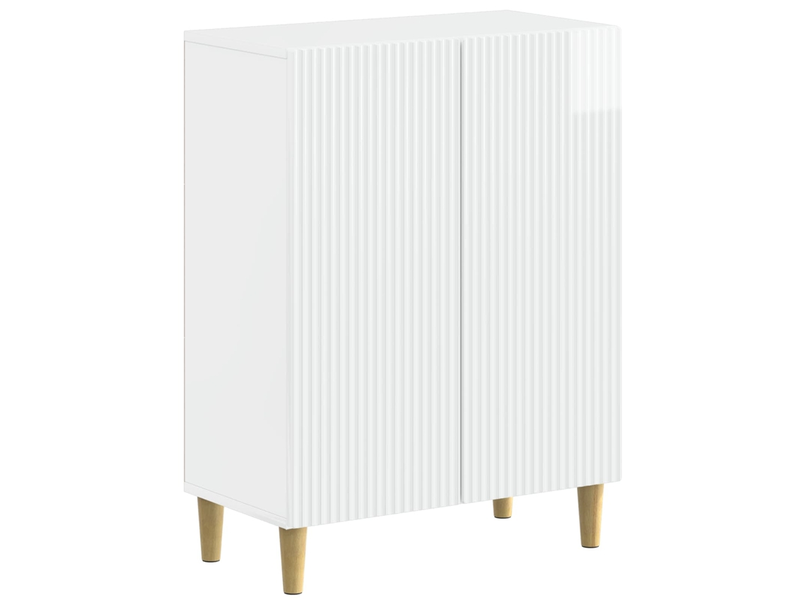 Vidaxl Armário De Armazenamento Para Banheiro Arnhem Branco Brilhante