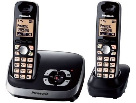Telefone sem fios Panasonic Corp. KX-TG6522GB (Recondicionado D)
