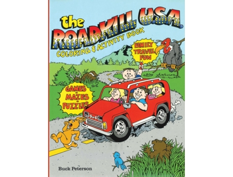 Livro The Roadkill USA Coloring and Activity Book de Buck Peterson (Inglês)