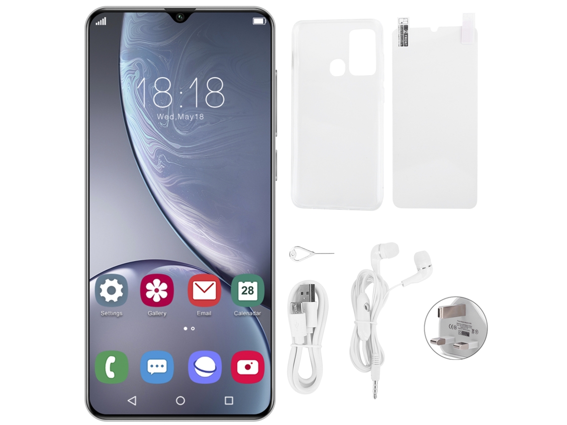 Laxiscreed Smartphone Com Reconhecimento Digital E Facial, Dual Sim, Alta Performance E Conexão Confiável