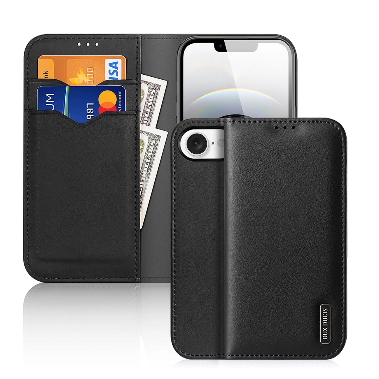 Capa Dux Ducis Hivo Para Iphone 16e Com Proteção Rfid E Capa Removível