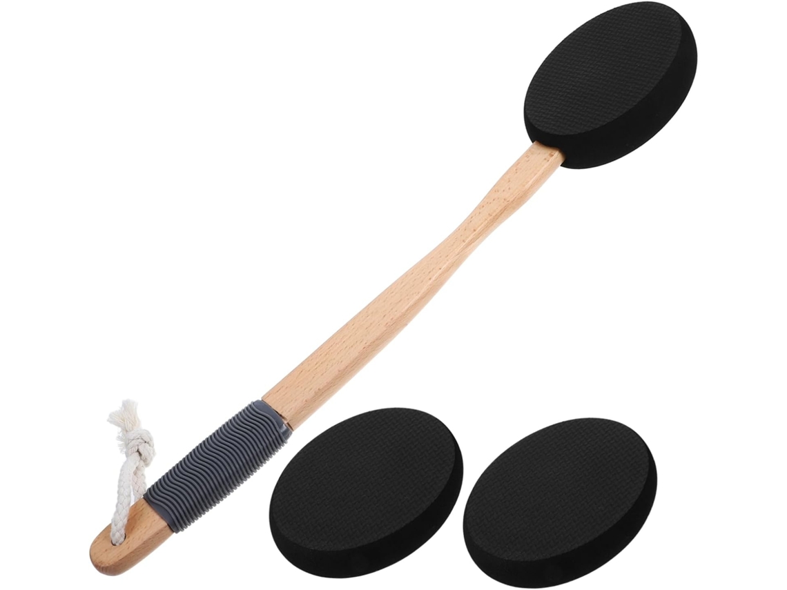 Lurelia Pack De 2 Aplicadores De Loção Para Costas, Pernas E Pés, Cabeça Eva, Antiderrapante E Com Argola