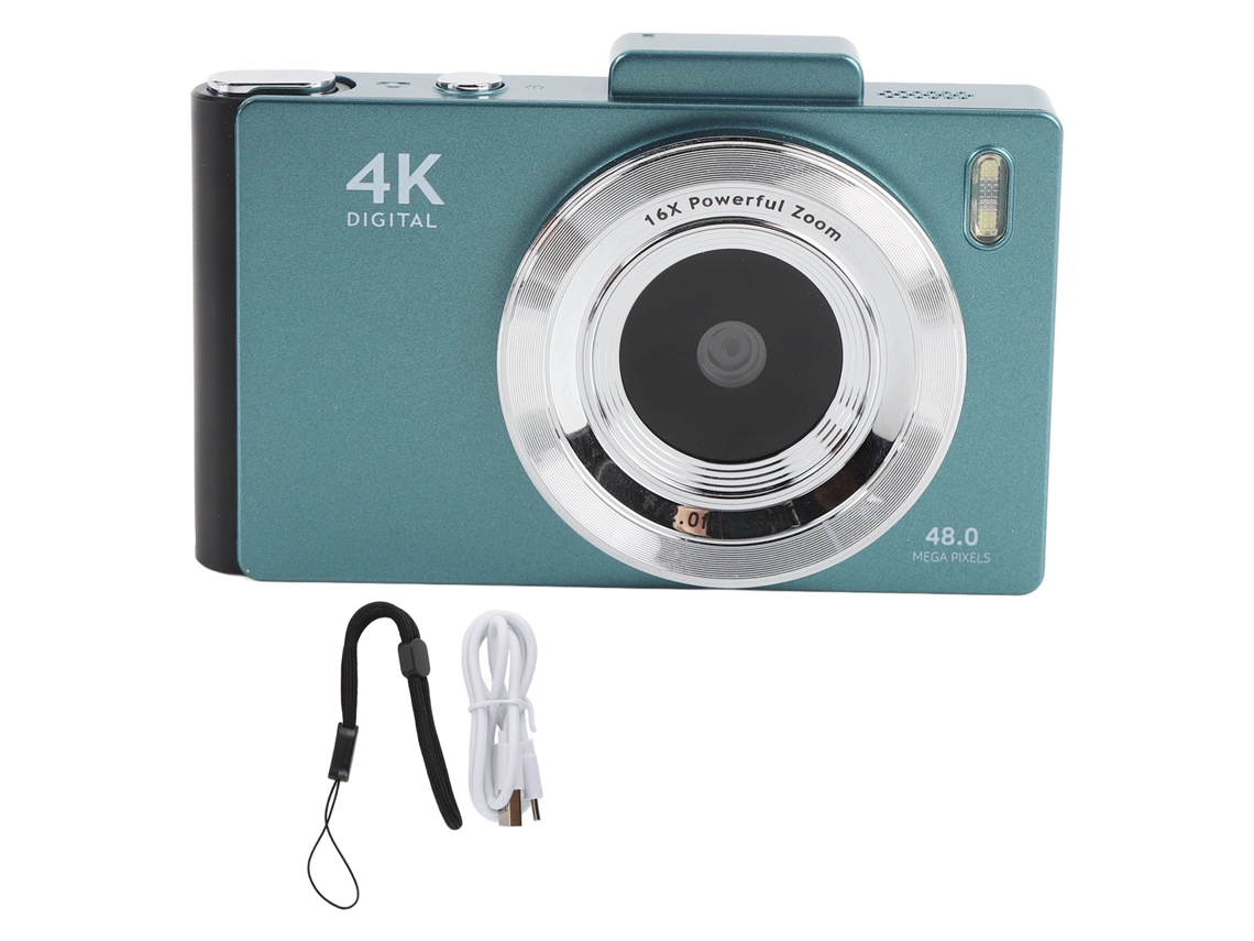 Raum-câmera Digital 4k Com Câmera Frontal E Traseira, Autofoco, Para Iniciantes E Viagens