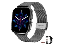 Relógio Inteligente Monitor De Frequência Cardíaca, Chamadas Bluetooth E Tela Sensível Ao Toque. Jinyubo Store