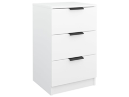 Mesa de cabeceira 40x36x65 cm branca MAISON EXCLUSIVE