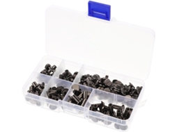 Kit De Rebites De Metal Com Parafuso Para Alças, Ideal Para Artesanato Em Couro, Decoração De Roupas Gokoco
