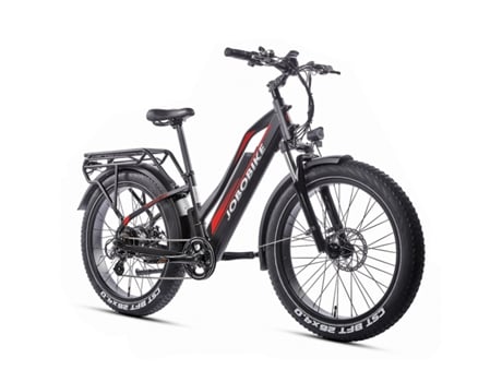 Robin St Bicicleta Elétrica Com Quadro Aberto 26 250w Bateria 48v13ah Jobobike