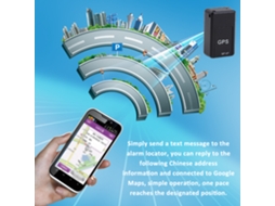 Laxiscreed Mini Gps Locator, Rastreamento Remoto E Anti-perda Para Segurança Online