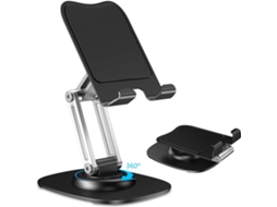 Suporte de mesa ajustável, rotativo 360°, dobrável, compatível com vários modelos ZYBLSSBB