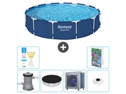 Bestway Piscina Bestway Steel Pro Redonda - 396x84 Cm - 7-peças S175