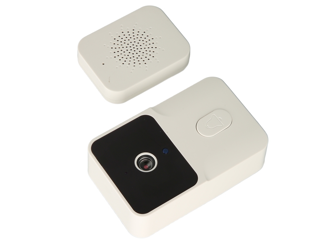 Campainha de Vídeo Inteligente com Wi Fi, Detecção de Movimento e Interfone de Voz. Brilvibera_ptg