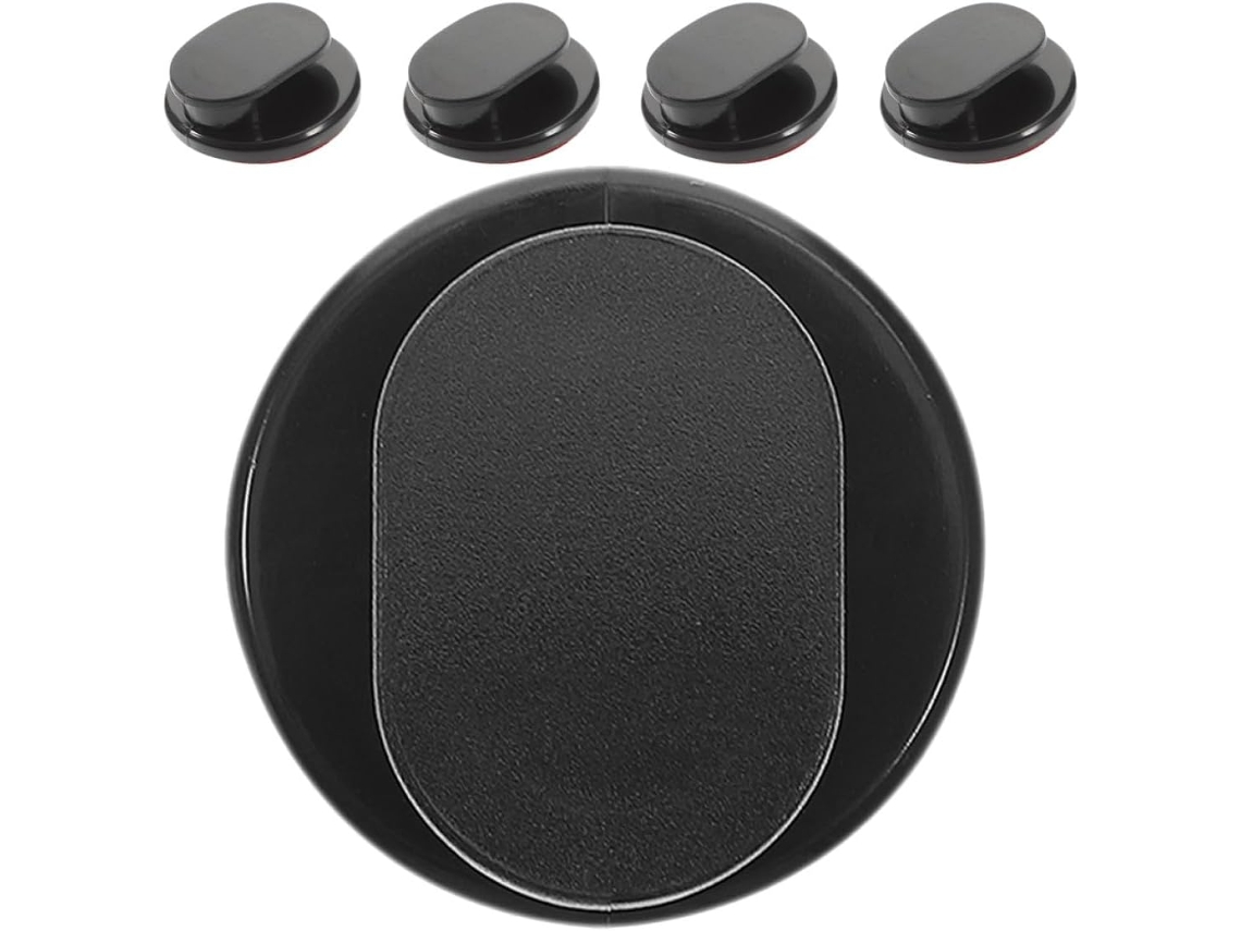 Conjunto De 5 Ganchos Pretos Em Pp Para Carro, Organizador Elegante Para Interiores.