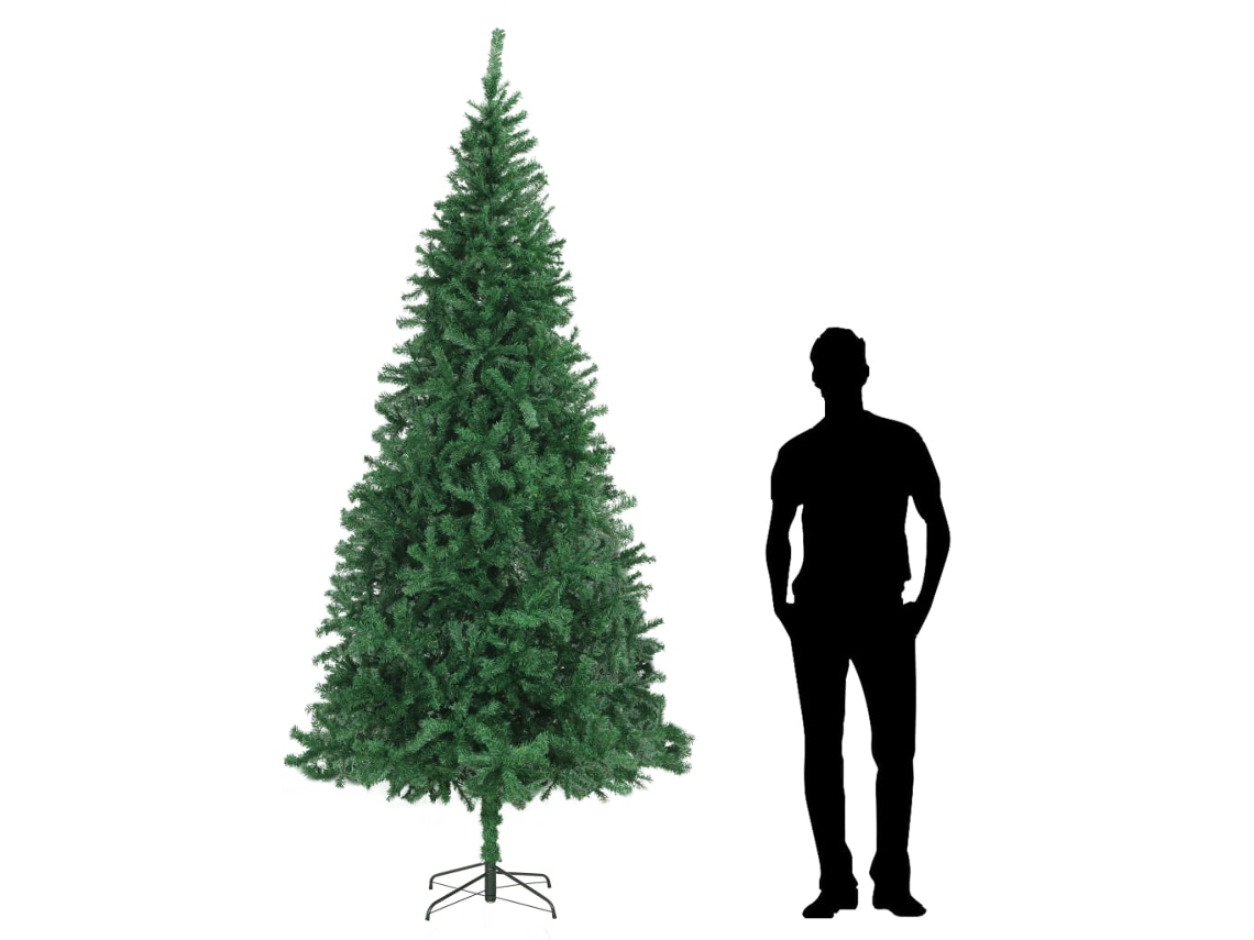 Vidaxl Árvore De Natal Artificial 300 Cm Verde